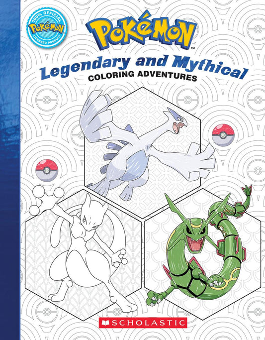 Pokémon Coloring Adventures #2: Legendary &amp; Mythical Pokémon